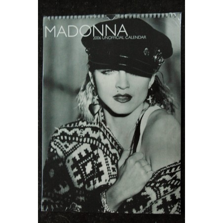 MADONNA CALENDAR CALENDRIER 2006