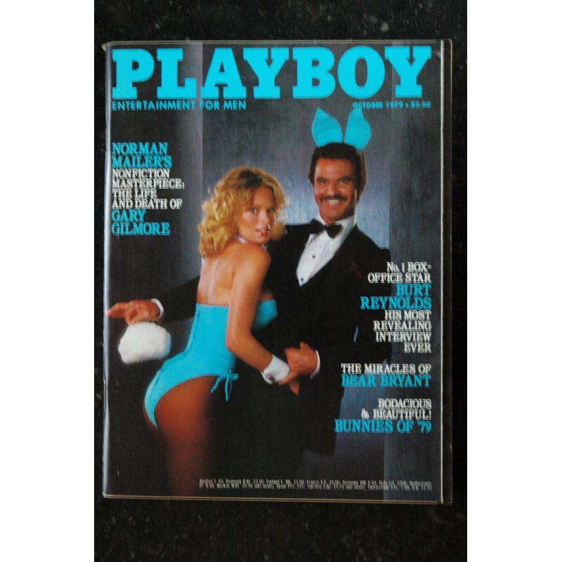 PLAYBOY Us 1979 10 COVER Ursula Buchfellner Gig Gangel INTERVIE Burt Reybolds