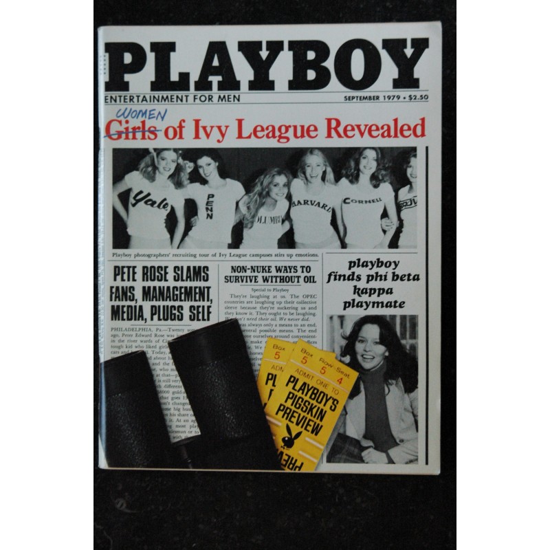 PLAYBOY Us 1979 09 INTERVIEW PETE ROSE VICKI McCARTY CLAUDIA JENNINGS IVY WOMEN CHARME