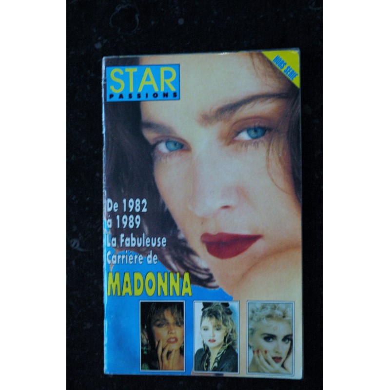 STAR PASSIONS Hors-Série 1989 SPECIAL MADONNA De 1982 à 1989 - 68 Pages