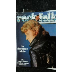 ROCK & FOLK 148 MAI 1979 COVER JOHNNY HALLYDAY + 10 pages WHO CHUCK BERRY Weather Report
