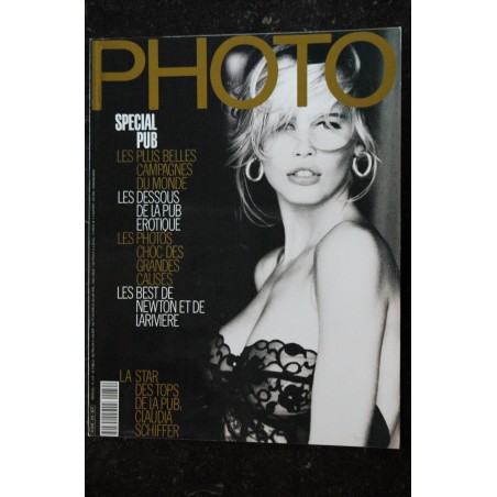 PHOTO 279 DECEMBRE 1990 SPECIAL PUB COVER CLAUDIA SCHIFFER NEWTON DE LARIVIERE EROTISME TOP MODEL