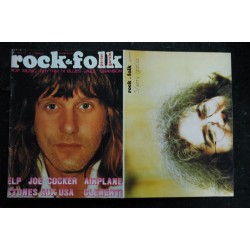ROCK & FOLK 067 AOUT 1972 COVER KEITH EMERSON PAUL McCARTENEY GENESIS DEEP PURPLE JOE COCKER JEFFERSON AIRPLANE
