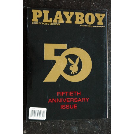 PLAYBOY US 2004 01 Collector's Edition 50 Ans - Fiftieh Anniversary Issue + Posters