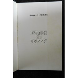 DAMES DE PASSY  - 1986 -   J LAROCHE  Roman Photo Adultes