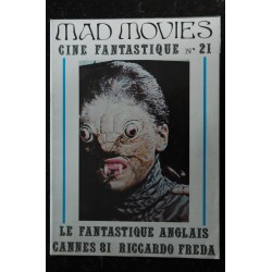 Ciné Fantastique MAD MOVIES  n° 21 1981 08 - RARE  -   Ricardo FREDA - The Reptile - Le choc des Titans - Village of damned