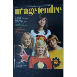 mademoiselle age tendre n°  73 DECEMBRE 1970 GARDE ROBE HELENE LEFORT SHEILA PEAU D ANE