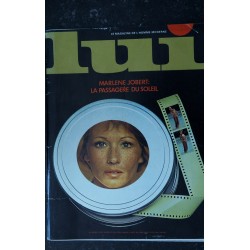 LUI 100 MAI 1972 COVER MARLENE JOBERT NUE INTERVIEW MAURICE MESSEGUE PIN-UP ASLAN