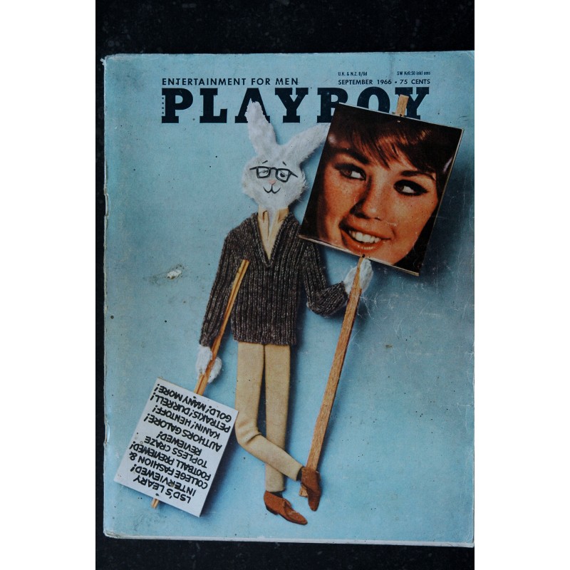 PLAYBOY US 1966 09  College Fashion & football Previewed KANIN GALORE  PLAYMATE OF THE YEAR