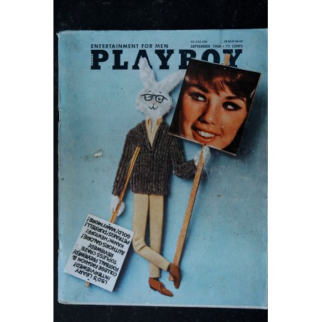 PLAYBOY US 1966 09  College Fashion & football Previewed KANIN GALORE  PLAYMATE OF THE YEAR