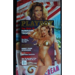 PLAYBOY US 1999 07 Karen FINLEY  Jennifer ROVERO Interview Barney Frank The Girls of Hawaiian Tropic Bill Maher Day Trading