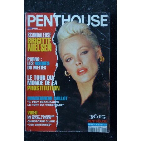 PENTHOUSE 118 NOVEMBRE  1994 COVER BRIGITTE NIELSEN POZZI JANINE LINDEMULDER JULIA ANN