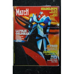 PARIS MATCH N° 1547 19 Janvier 1979 La Folie GOLDORAK