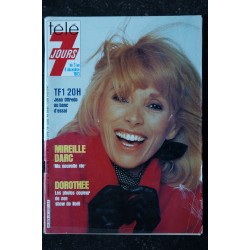 Télé 7 Jours  1227  3 au 9 décembre 1983 Cover Mireille Darc - Dorothée Show de Noël