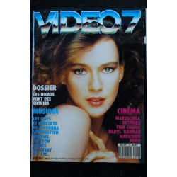 VIDEO 7 075  N° 75  1988   MADONNA SPRINGSTEEN JACKSON HALYDAY U2 Maruschka DETMERS Tom CRUISE     +  CAHIER X