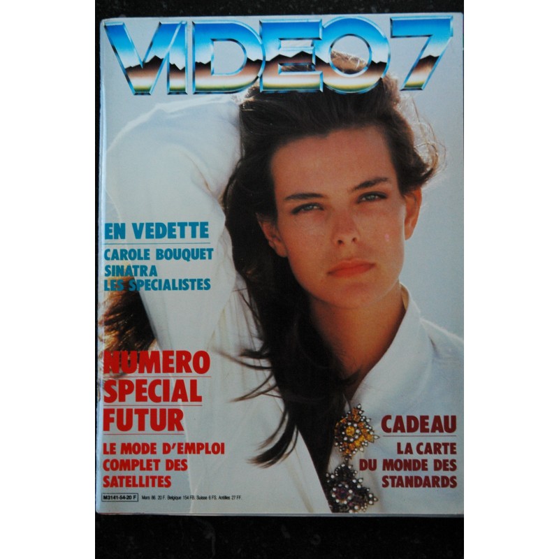 VIDEO 7 053  N° 53  1986  VALERIE KAPRISKY ALRIC Johnny HALLYDAY Michel SERRAULT     +  CAHIER X