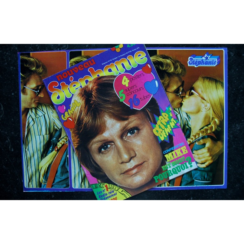 Stéphanie 1975 07 - Cover Claude François Pourquoi Mike Brant est mort ? Carene Cheryl Sardou