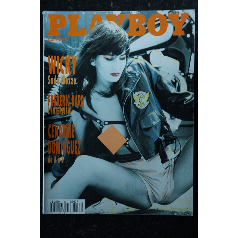 PLAYBOY 035 1995 AOUT INTERVIEW FREDERIC DARD ANNA ALICE MACHADO LISA MARIE SCOOTT ALL