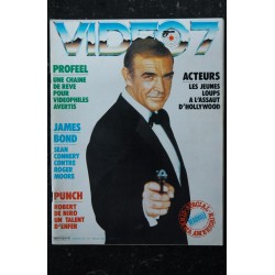 VIDEO 7 025 1983  JAMES BOND COVER SEAN CONNERY ROGER MOORE Robert DE NIRO   + CAHIER EROTIC