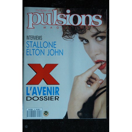 PULSIONS 25 ELTON JOHN STALLONE CHRISTINE BOISSON SEXY STARS EROTIC NUDES CHARME