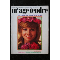 mademoiselle age tendre n°  68 1970 07 SHEILA Catherine DENEUVE YVES RENIER CLAUDE FRANCOIS