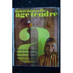 mademoiselle age tendre n°  20 1966 06 Cover France Gall Antoine Les Stones Bardot Spaak Laforet Lagrange Delaroche Daumier