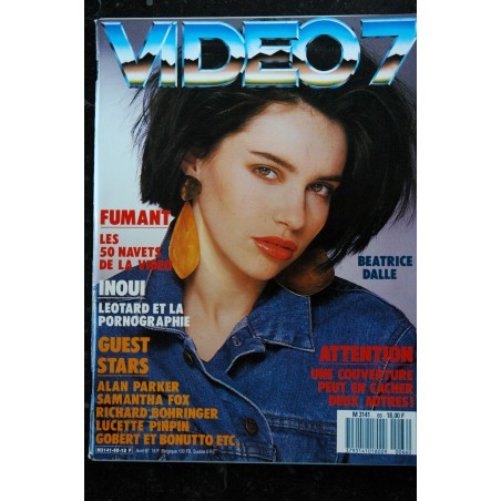 VIDEO 7 066  N° 66a  1987 * 3 couvertures différentes * Béatrice DALLE LEOTARD BOHRINGER SAMANTHA FOX    +  CAHIER X