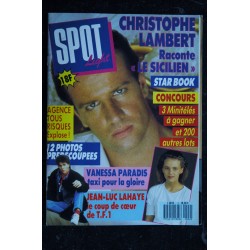 SPOT LIGHT 2 1988 Vanessa Paradis Christophe Lambert Star Book N°2 Agence tous risques + Poster + 12 CP