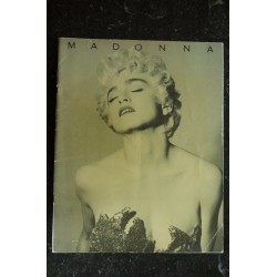 MADONNA WHO'S THAT GIRL WORLD TOUR 1987 32 PAGES TRES GRAND FORMAT RARE ANGLAIS