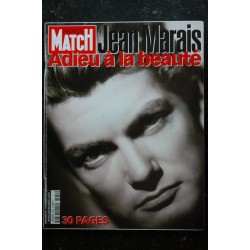 PARIS MATCH n° 2582  19 nov. 1998  Jean Marais cover + 30 p. - Linda & Paul McCartney -  136 pages