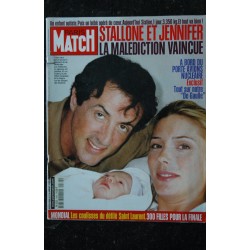 PARIS MATCH n° 2564 14 juillet 1998 Sylvester Stallone La malediction vaincue - Défilé Saint Laurent