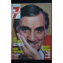 Télé 7 Jours 1248 Du 28 avril au 4 mai 1984 Lino Ventura Michèle Morgan Alain Barrière Michel Chevalet Eddy Constantine