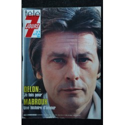 Télé 7 Jours 1251 Du 19 au 25 mai 1984 Alain Delon Mabrouk Denise Grey Jean Yanne Sergio Leone