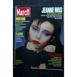 PARIS MATCH N° 1934 - 20 juin 1986 Jeanne Mas Cover Yves Montand