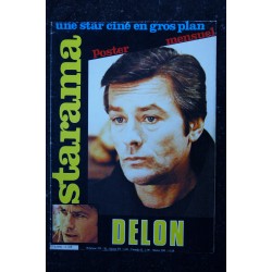 Starama 3 Poster Alain Delon Une Star ciné en gros plan