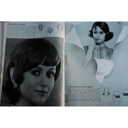 mademoiselle age tendre n°  33 1967 07 France Gall Cover + 8 p. Dutronc Claude FrançoisElvis Antoine Françoise Sandie Shaw