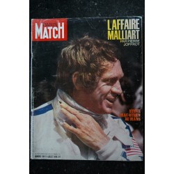 PARIS MATCH N° 1104 - 4 juillet 1970 Cover Steve Mac Queen - 24 Heures Le Mans