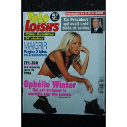 TELE LOISIRS 516 janvier 1996 Cover Ophélie Winter Qui est vraiment la nouvelle star des jeunes ?