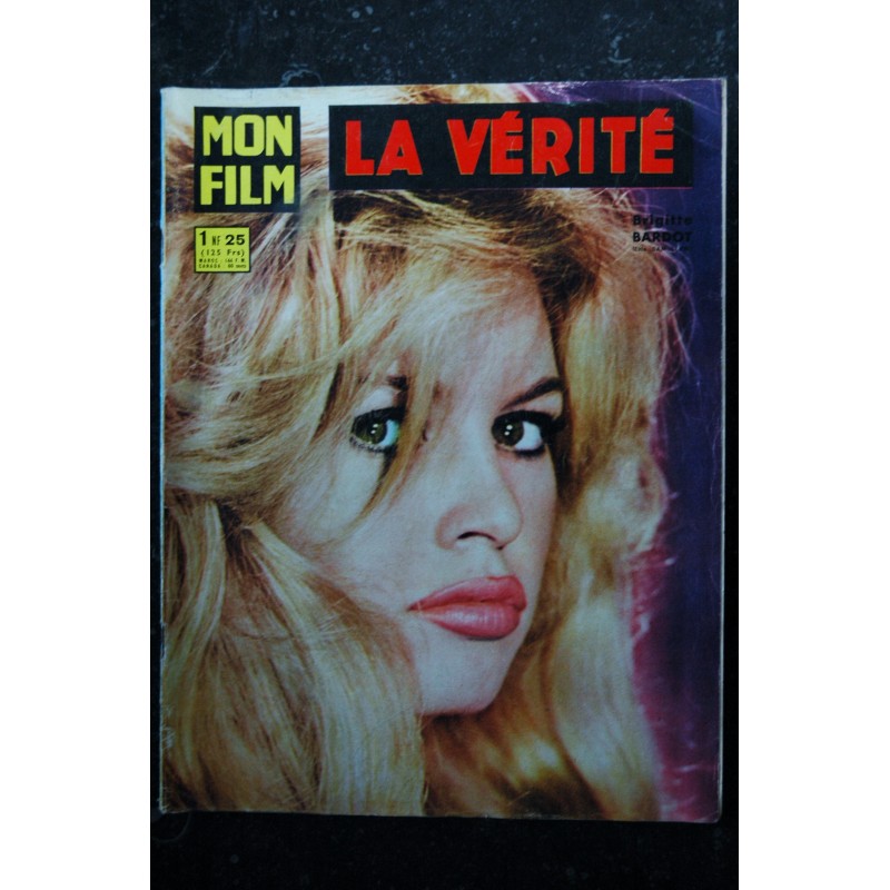 Mon Film 1962 Cover Brigitte Bardot La Vérité