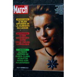 PARIS MATCH N° 1227 11 NOVEMBRE 1972 COVER ROMY SCHNEIDER NIXON MARIE-CLAIRE ACQUITTEE APRES SON AVORTEMENT