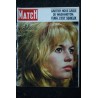 PARIS MATCH 702 22 Sept. 1962 BRIGITTE BARDOT cover + 4 p. - BB 28 ANS HESITANTE