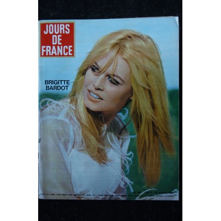 JOURS DE FRANCE 650 29 avril 1967 COVER BRIGITTE BARDOT