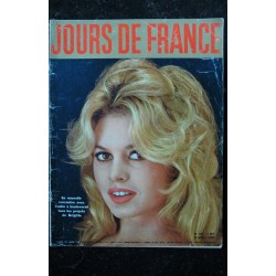 JOURS DE FRANCE 410 - 22 septembre 1962 COVER BRIGITTE BARDOT Son plus bel anniversaire