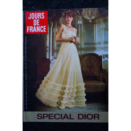 JOURS DE FRANCE 975 28 aout 1973 - Special DIOR - Michel Sardou