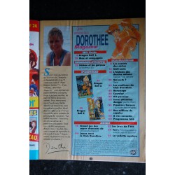 Dorothée Magazine 253  - Sailor Moon Bunny et l'homme masqué - Le miel et les abeilles Aristide  - Posters   - 26 juillet 1994