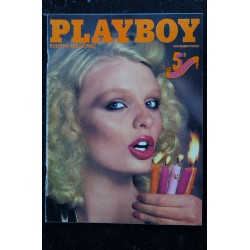 PLAYBOY Fr 1978 11 N° 60 SPECIAL 5éme ANNIVERSAIRE SIEFF BAGHEERA MATRA GIRLS NUE BUNNIES 1978