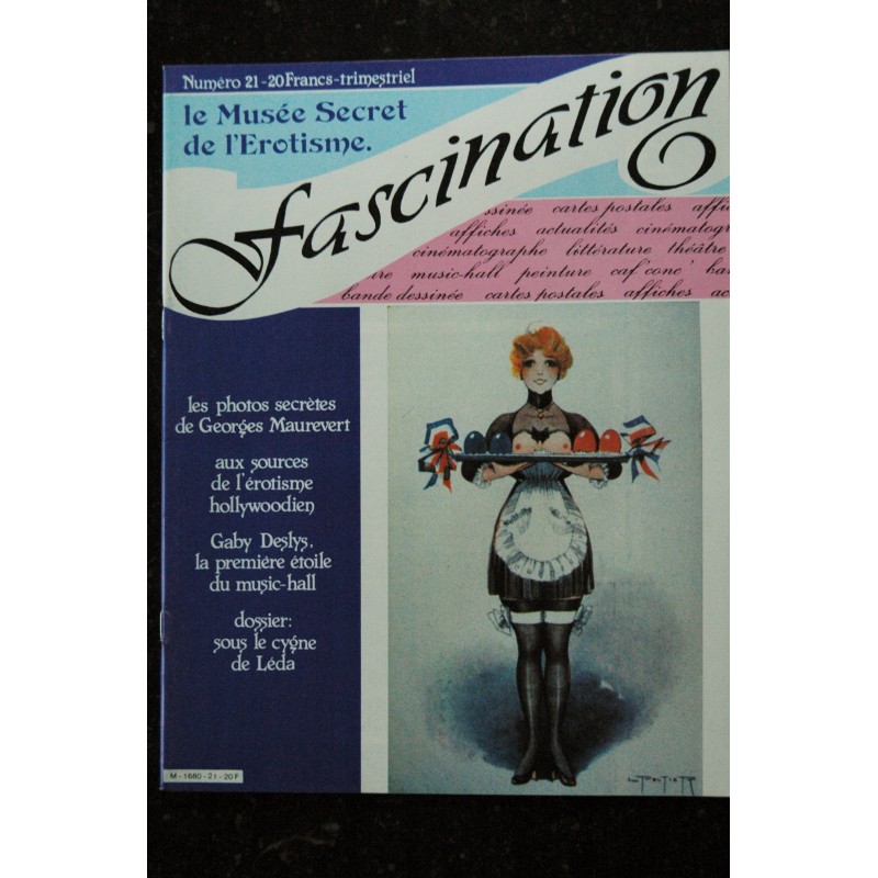 FASCINATION 20  N° 20  Pierre Louÿs  Mucha quintescence de l'érotisme anthologie iconographique de la fellation